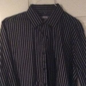 Black striped shirt